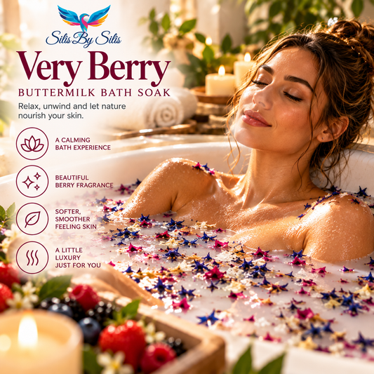 Very Berry Buttermilk Bath Soak | 180g